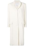 Noon By Noor Leann Coat - White