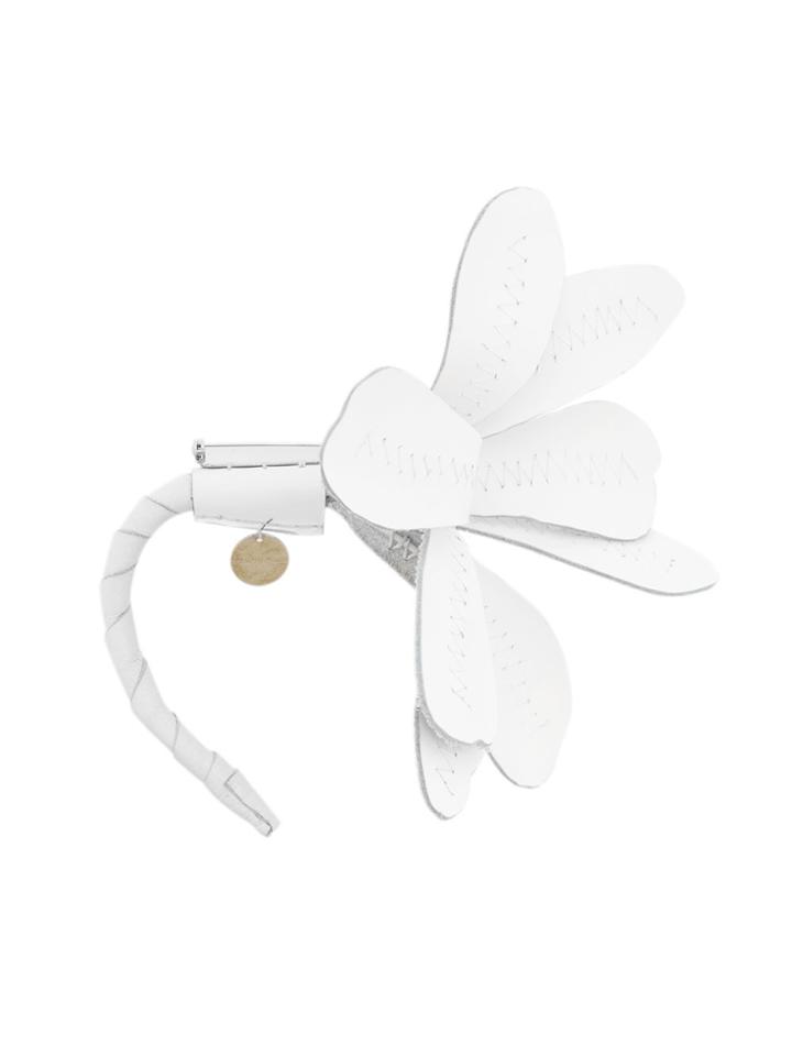 Ann Demeulemeester Flower Brooch - White