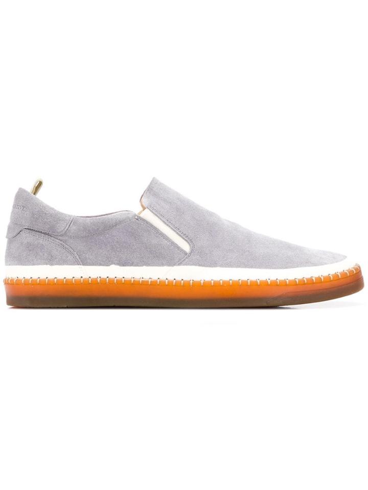 Officine Creative Slip-on Sneakers - Blue