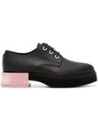 Alexander Mcqueen Black Creeper 40 Leather Shoes