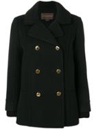Louis Vuitton Vintage Double-breasted Pea Coat - Black