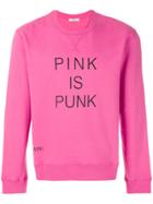Valentino Pink Is Punk Sweatshirt - Pink & Purple
