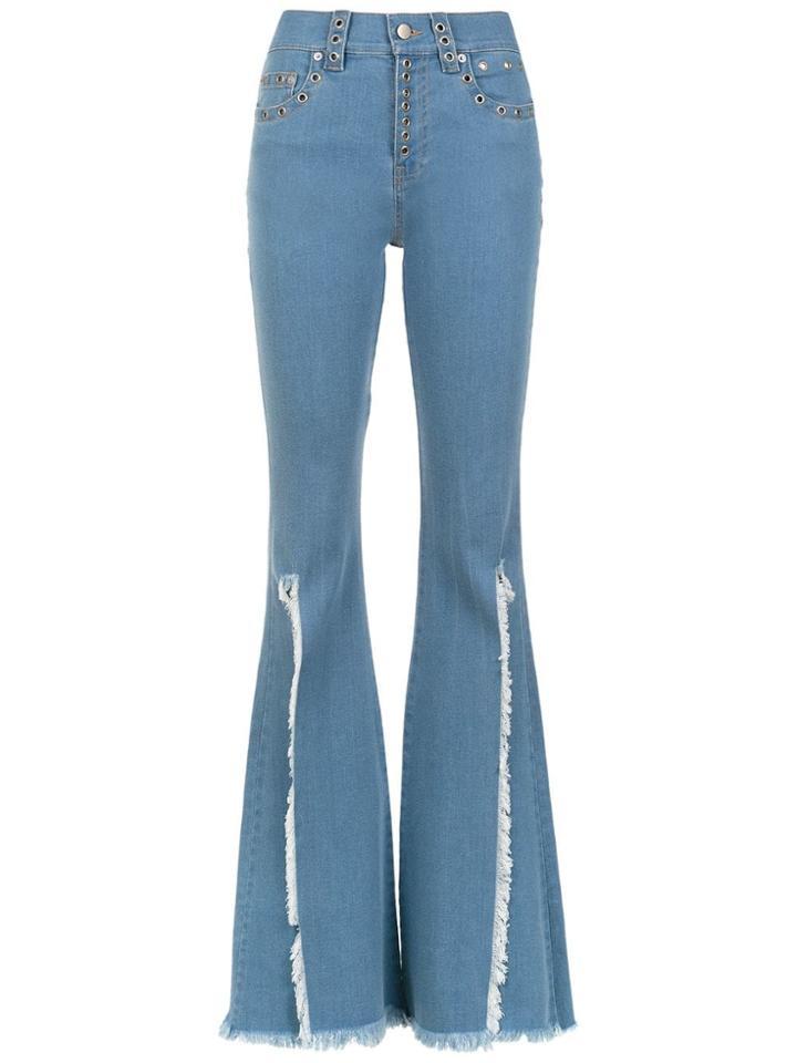 Andrea Bogosian Panelled Jeans - Blue