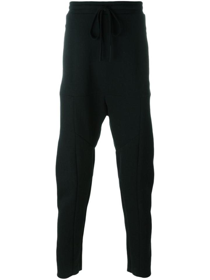 Lost & Found Ria Dunn Panelled Trackpants, Men's, Size: Xs, Black, Silk/cotton/wool