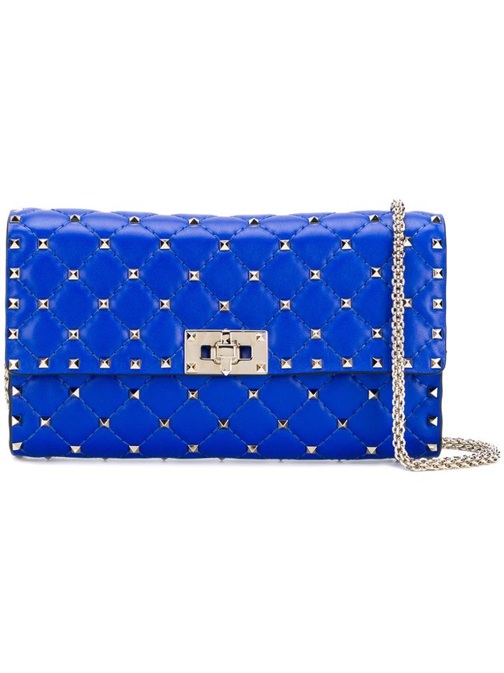 Valentino Rockstud Crossbody Bag - Blue