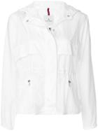 Moncler Jais Short Hooded Parka - White