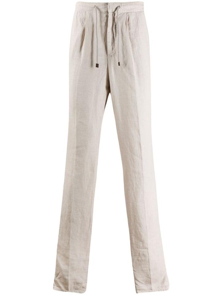 Brunello Cucinelli Straight-leg Trousers - Neutrals