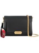 Anya Hindmarch Bathurst Wallet On A Chain Circle - Black