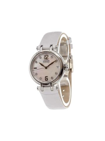 Union Glashütte 'seris A Datum' Analog Watch, Women's, Stainless Steel