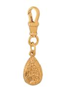 Alighieri Amulet Teardrop Pendant - Gold