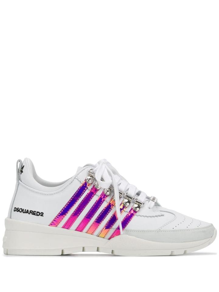 Dsquared2 551 Holographic Sneakers - White