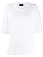 Simone Rocha Pearl-embellished T-shirt - White