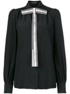 Dolce & Gabbana Bow Detail Blouse - Black