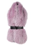 Versace Backless Buckled Gilet