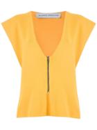 Gloria Coelho Knit Vest - Yellow