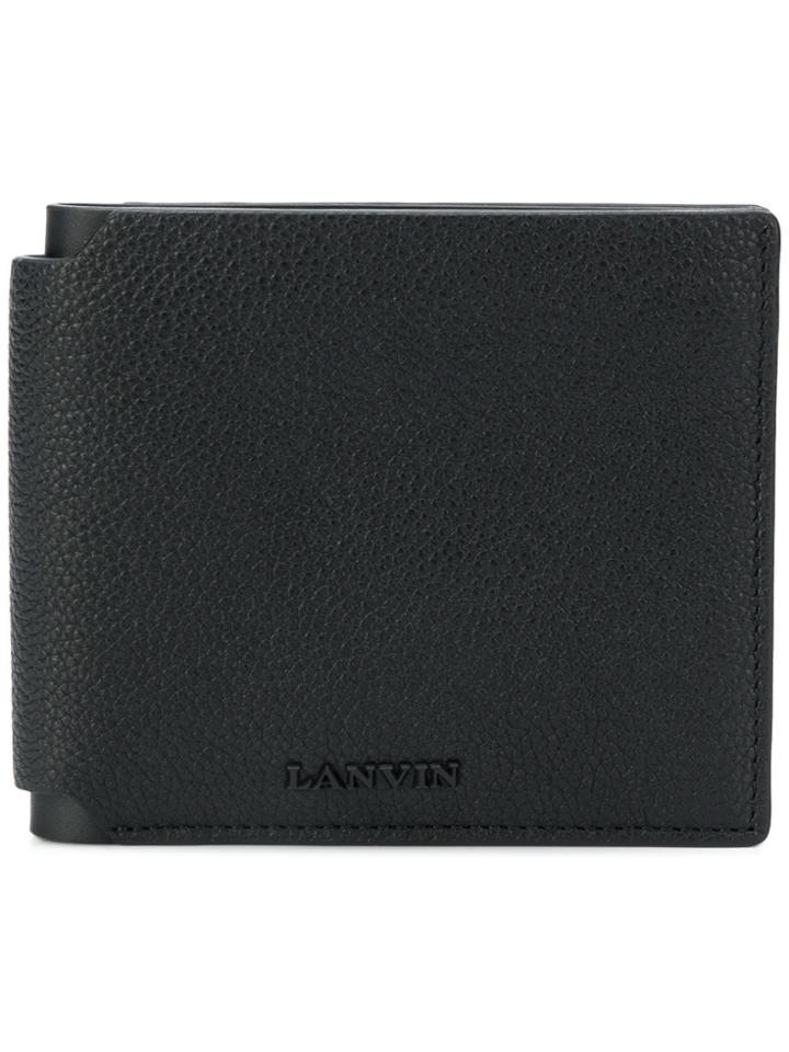Lanvin Logo Plaque Bifold Wallet - Black