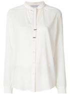 Fabiana Filippi Tie Neck Blouse - White