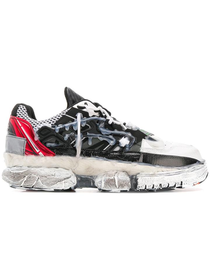 Maison Margiela Reconstructed Sneakers - Black
