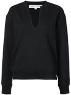 Proenza Schouler Pswl U-neck Sweatshirt - Black