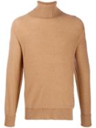 Maison Flaneur Cashmere Turtleneck Jumper - Brown