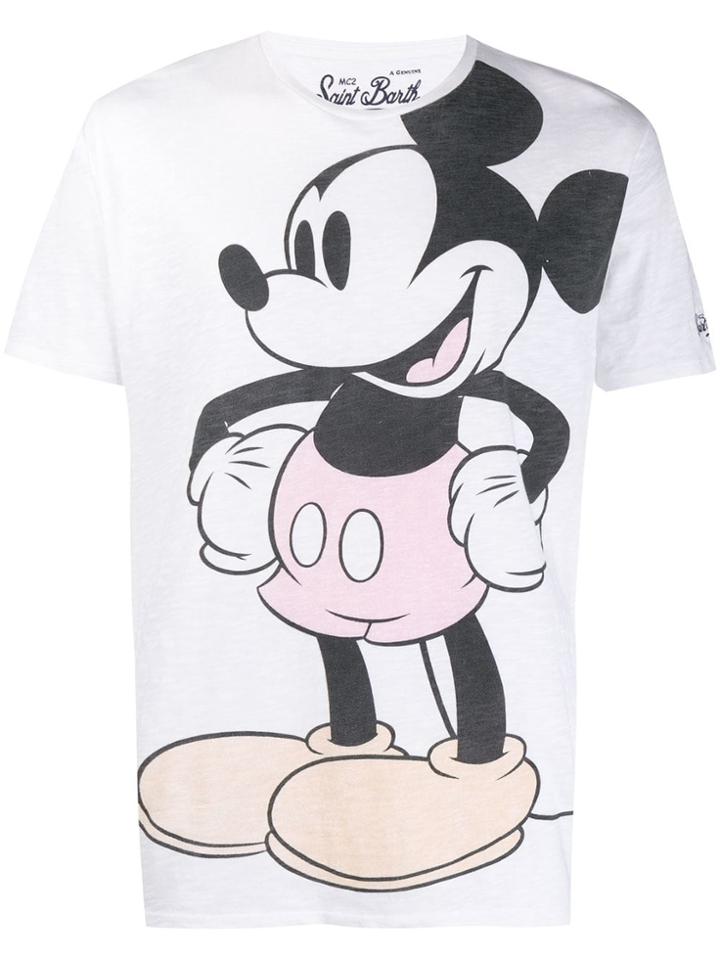 Mc2 Saint Barth Mickey T-shirt - White