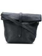 Ann Demeulemeester Foldover Shoulder Bag - Black