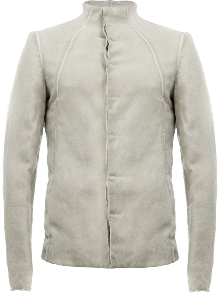 Masnada Lightweight Fitted Jacket - Nude & Neutrals