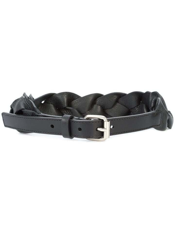 Philosophy Di Lorenzo Serafini Braided Belt - Black