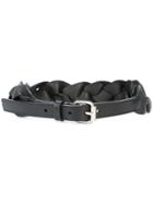 Philosophy Di Lorenzo Serafini Braided Belt - Black