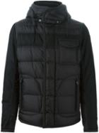 Moncler 'ryan' Padded Jacket, Men's, Size: 4, Black, Feather Down/polyamide/wool