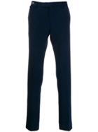 Tagliatore Plain Formal Trousers - Blue