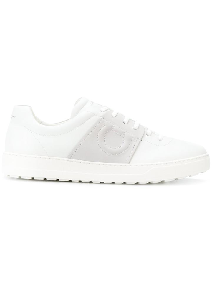 Salvatore Ferragamo Cult Trainers - White