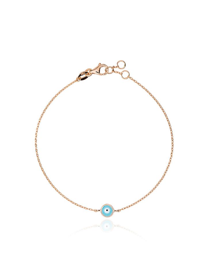 Alemdara 18k Rose Gold Didem Enamel Bracelet - Metallic