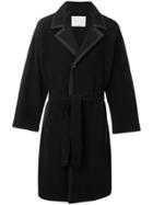 Mackintosh Oversize Belted Coat - Black