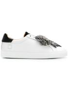 D.a.t.e. Gemstone Bow-tie Sneakers - White
