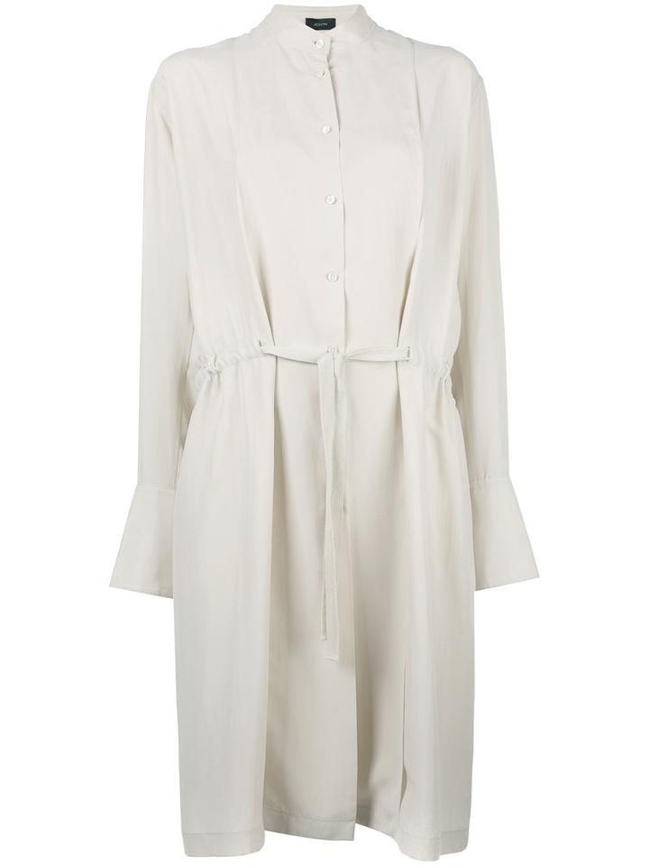 Joseph - Victor Dress - Women - Silk/cotton - 40, Nude/neutrals, Silk/cotton