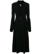 Yohji Yamamoto Fitted Trench Coat - Black