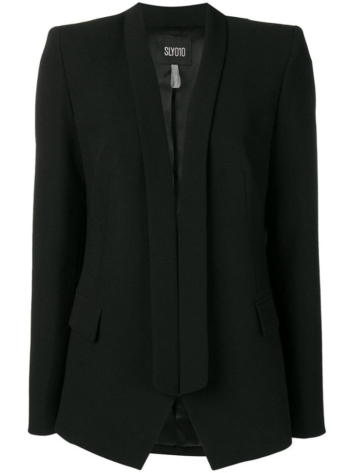 Sly010 Narrow Lapel Blazer - Black