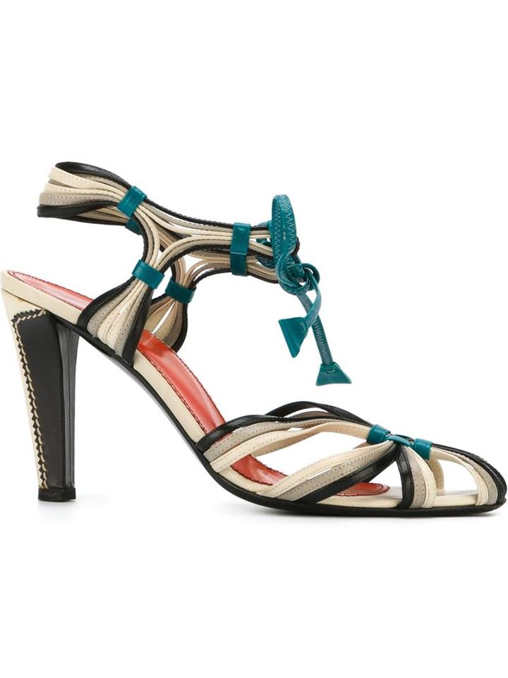 Yves Saint Laurent Vintage Strappy Sandals