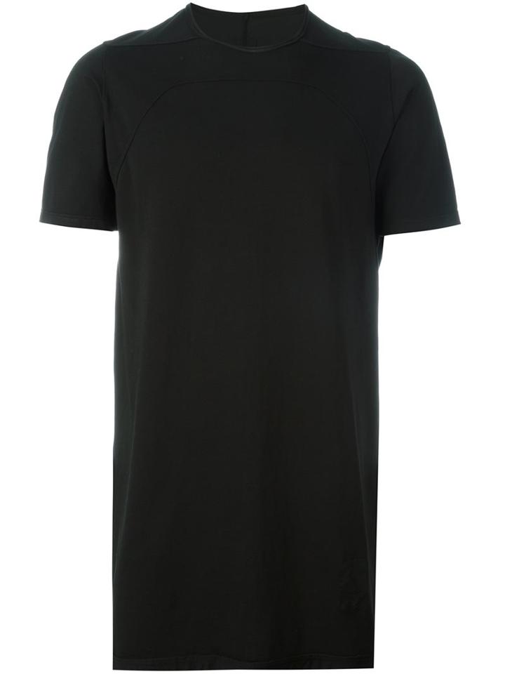 Rick Owens Drkshdw Back Detail Shortsleeved T-shirt, Men's, Size: Small, Black, Cotton
