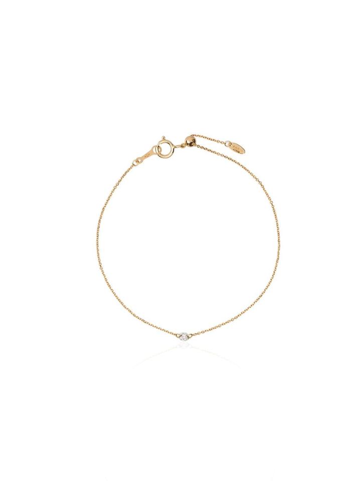 Persée 18k Gold And Diamond Chain Bracelet - Metallic