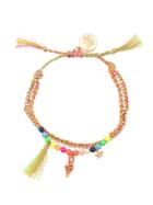 Venessa Arizaga Peace Babe Beaded Bracelet - Multicolour