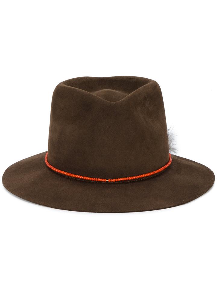 Nick Fouquet - La Mort Hat - Women - Wool Felt - L, Brown, Wool Felt