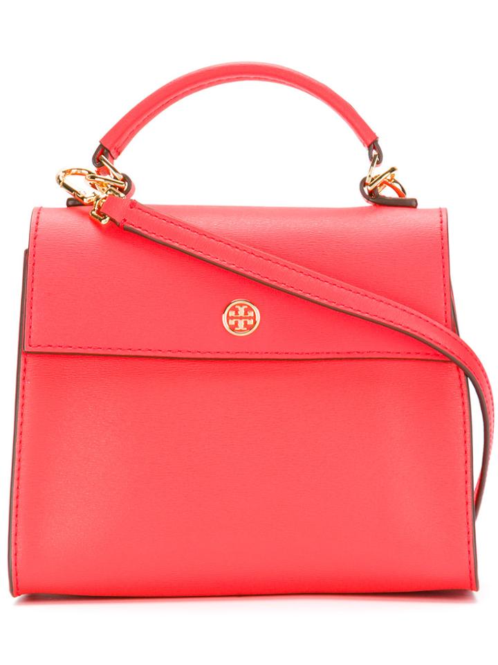 Tory Burch Parker Small Satchel - Red