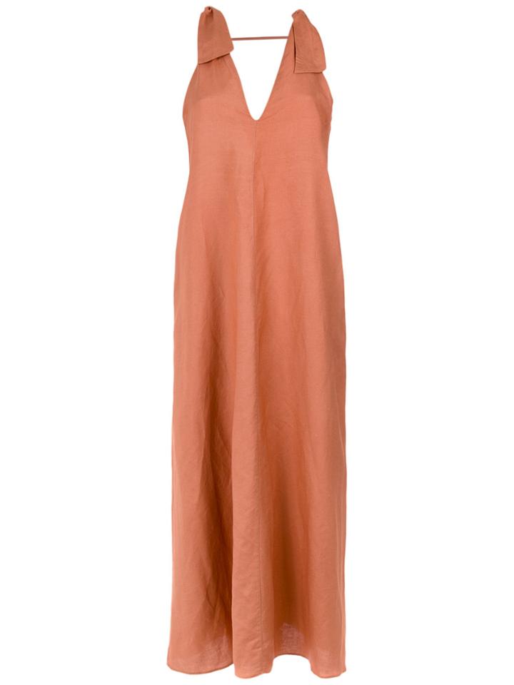 Adriana Degreas Maxi Dress - Yellow & Orange