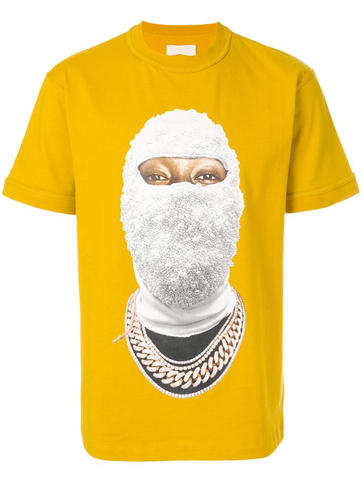 Ih Nom Uh Nit Future Print T-shirt - Yellow & Orange