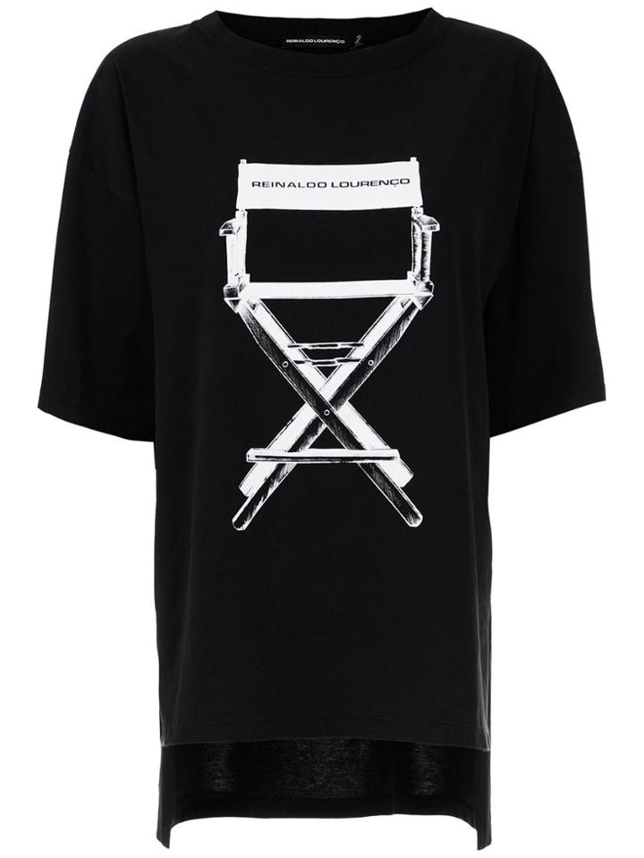 Reinaldo Lourenço Printed T-shirt - Black