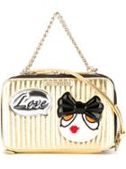 Love Moschino Doll Patch Crossbody Bag