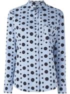 Ps By Paul Smith Polka Dot Button Down Shirt