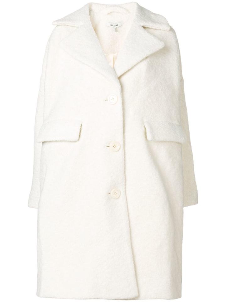 Ganni Ganni F2669 135 Egret Natural (vegetable)->cotton - Nude &